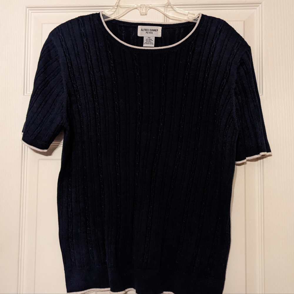 Alfred Dunner Petite Vintage Sweater Size PM